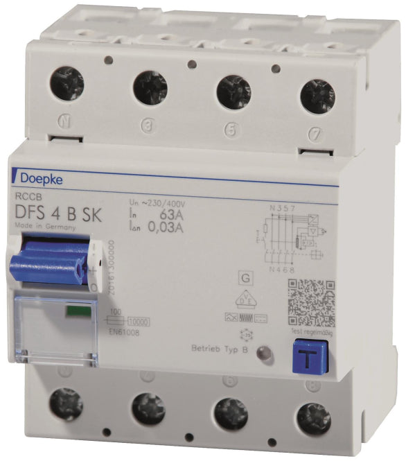 DOEP Fi-Schutzsch. DFS4-063-4/0,03-BSK Allstromsensitiv 230/400V 09144998