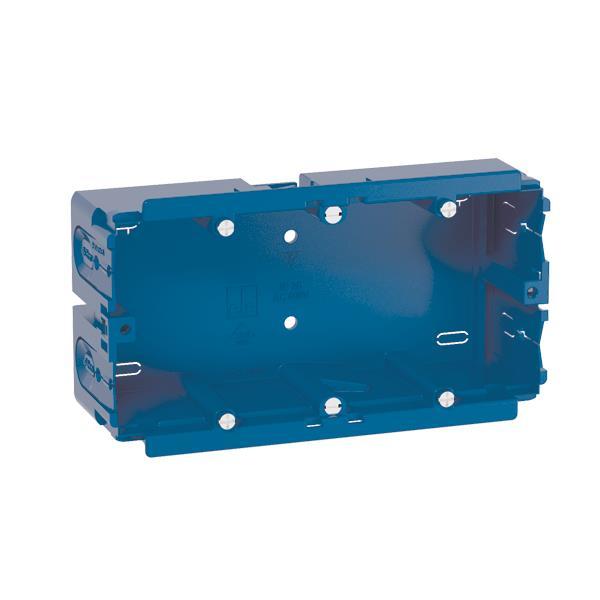 GGK Geräteeinbaudose GDX/P2 2fach 3678 blau für BR, BRS, BRA Kanal