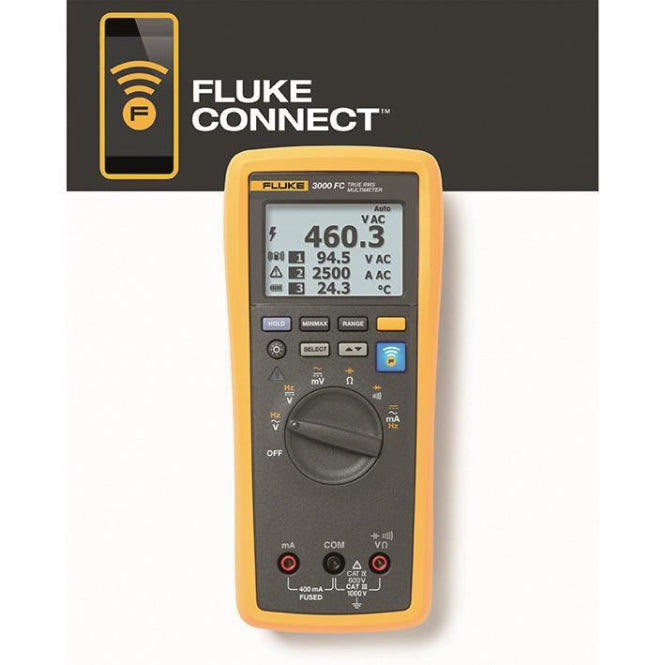 Fluke FLK-3000 FC Multimeter Wireless Digital 4401595