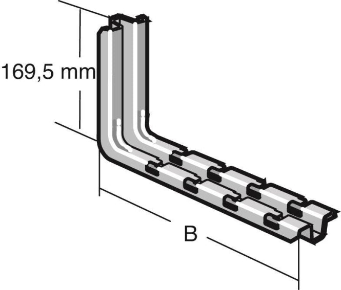 Cablofil CM556130 Ausleger 300mm GS sendzimirverzinkt schraubenlosen Bef.