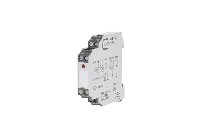 Metz Koppel- KRA-M8/21-21 24VAC/DC 2WE Baustein KRA-M8/21-21 24 V AC-DC