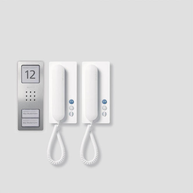 Siedle Audio-Set Siedle SET CA 812-2 E/W Compact Edelstahl gebürstet
