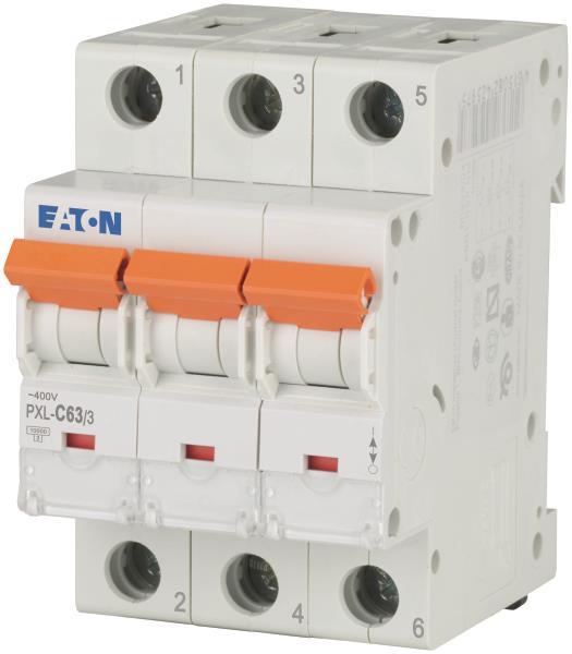 EATON PXL-C63/3 LS-Schalter 63A 236432 3p C-Char 236432