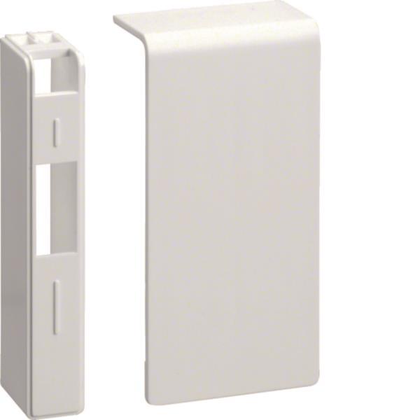 Hager Endstück kaschierend SL2008069016 hfr PC/ABS 20x80mm verkehrsweiß