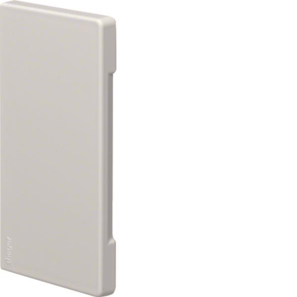 Hager Endstück kaschierend BR6513069016 hfr PC/ABS zu BR/A OT80mm verkehrsweiß