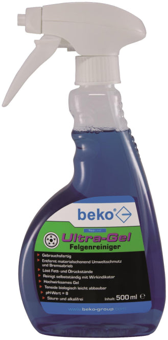 BEKO TecLine Ultra-Gel 299430500 Felgenreiniger Sprühflasche 500 ml