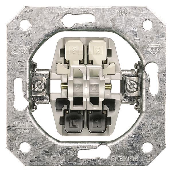 Siemens 5TA2114 DELTA Taster Geräte- einsatz Jalousietaster 10A 250V