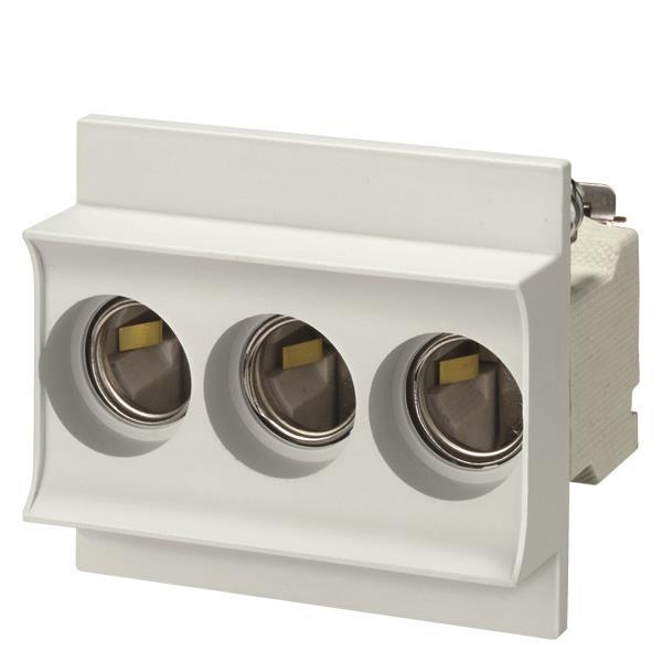 Siemens 5SG5653 NEOZED-Einbausicherungs- sockel m.Berührungssch.-Abdeck. D02/63A
