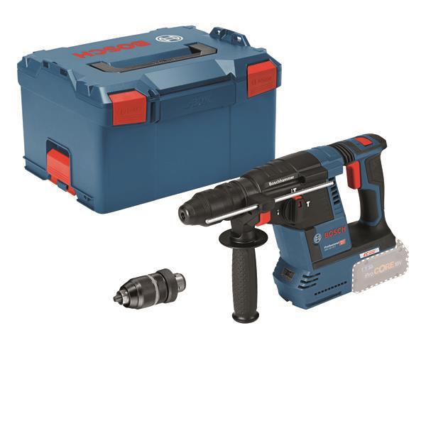 Bosch Akku-Bohrhammer GBH 18V-26F inkl. Wechselfutter, L-Boxx 061191000J