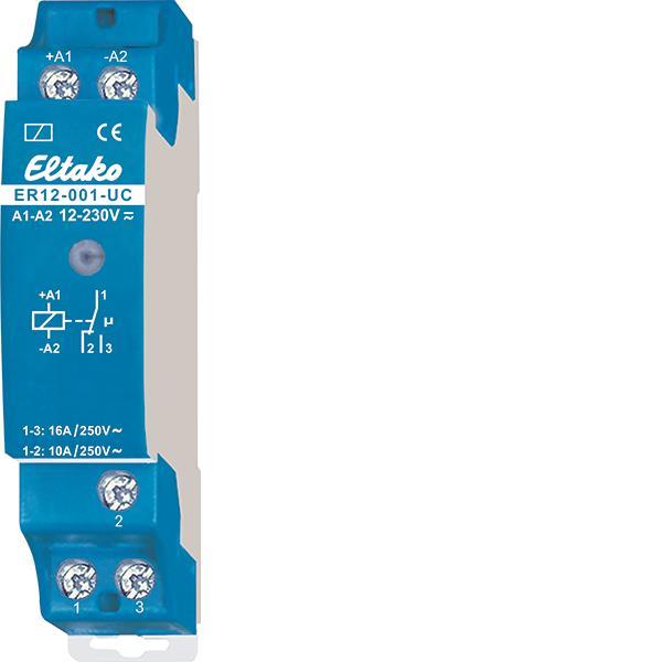 Eltako ER12-001-UC Schalt-/Steuerrelais (V) 1We potenzialfrei 16A 22001601