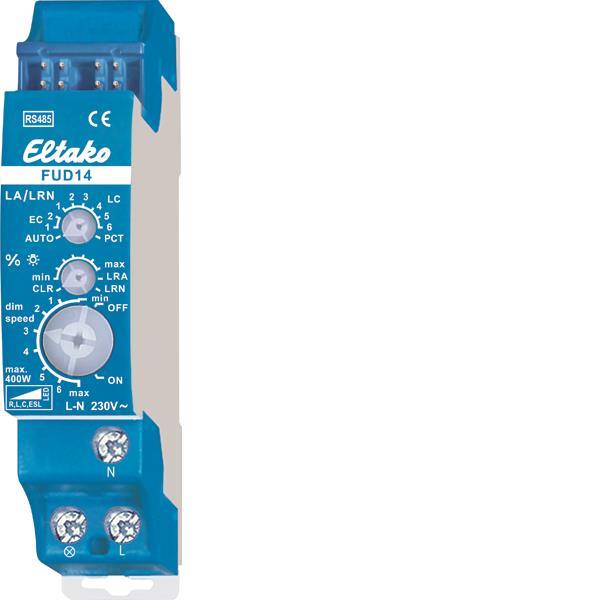 Eltako FUD14 RS485-Bus Aktor Universal (V) Dimmschalter bis 400W 30014005