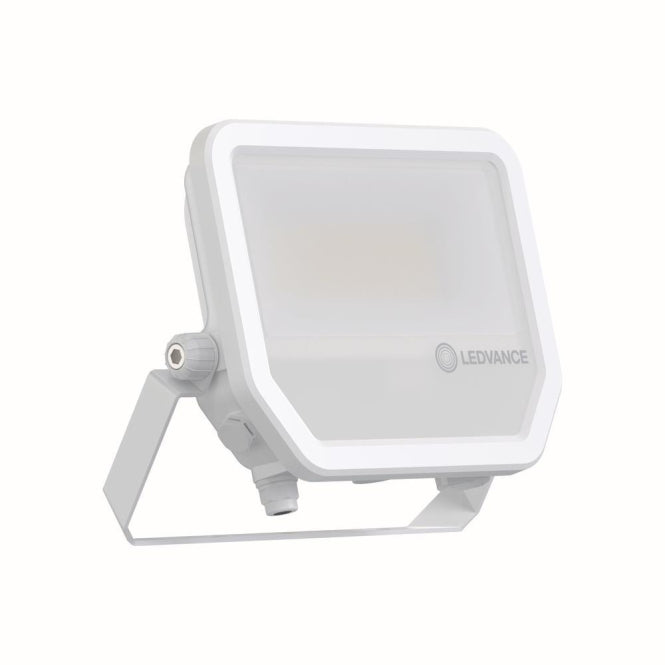 LEDV Flutlichtstrahler Perf. weiss IP66 27/41W 4000/6000lm 4000K symmetr.