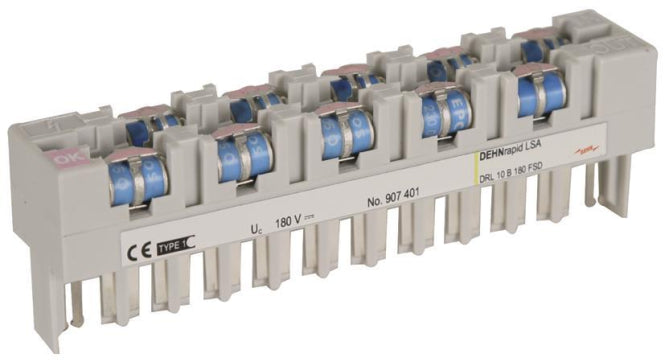 DEHN Bs-Ableiter Dehnrapid LSA 907401 für 10DA DRL 10 B 180 FSD