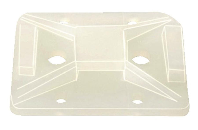 Hellermann TY8G1S-PA66-NA(100) Klebesockel 32x25mm natur 151-11819