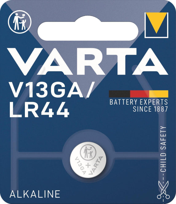 VARTA Electronic Alkali V13GA 1,50V 125mAh 04276101401 *Blister a 1 St