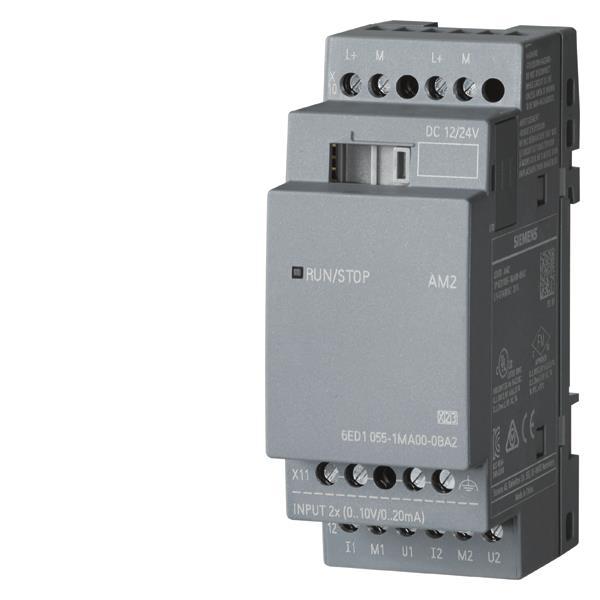 Siemens 6ED10551MA000BA2 LOGO! AM2 Erw.-Mod. 12/24V 2AE