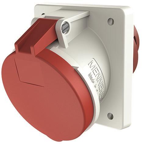 Mennekes 63A5P 6H400V Anbaudose TA 1155A IP44 85x77mm
