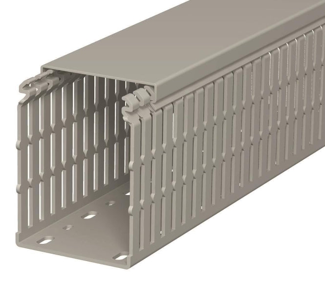 OBO LKV N 10075 Verdrahtungskanal ** 100x75x2000 PVC sgr RAL7030 6178439