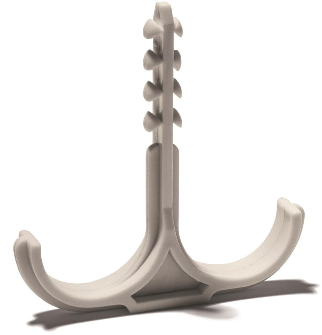 Schnabl DSS 20-25 H0 hellgrau Doppel- steckschelle f.Rohrverlegung 30240