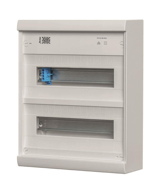 ABN AMIGO KV AP 2x12(+2) TE IP30 A24A o.Türe BxHxT:300x370x106mm