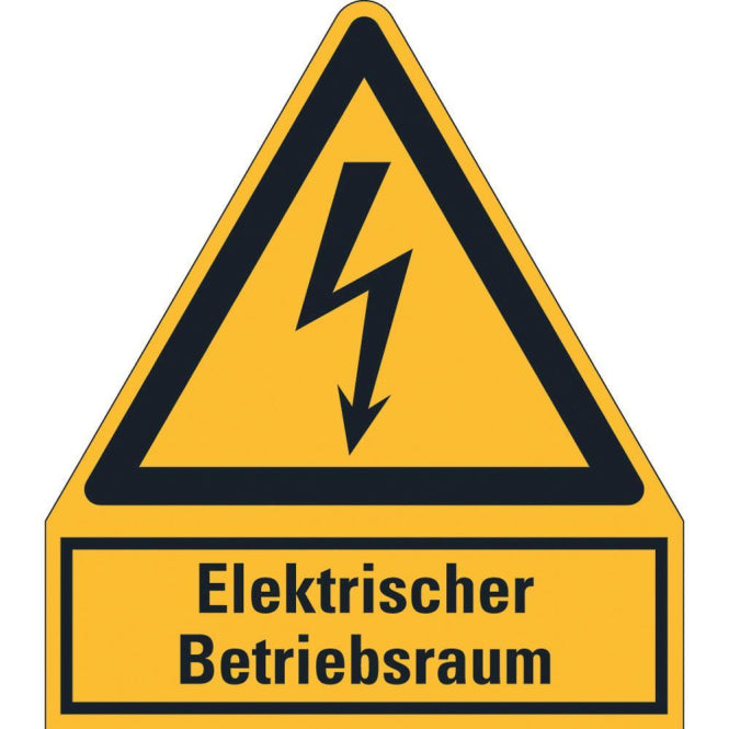 HEIN 172897 Warnschild HEIN_172897 El.Betr.raum Folie 240x210mm