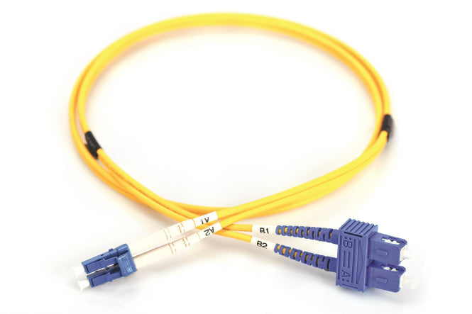 LWL Patchkabel OS2 DK-2932-05 LC-D/SC-D 09/125 Monomode Länge 5,0m