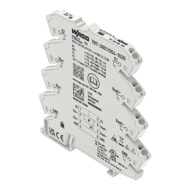 WAGO 787-3861/004-1020 Elektronischer Schutzschalter,1-kanalig