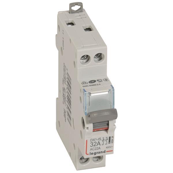 Legrand 406434 DX3 Lasttrennschalter 2p 32A 400VAC Kategorie AC-22A