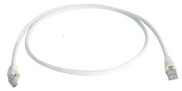 TG Patchkabel S-FTP 2m weiß L00001A0123 FS500 MP8 LSZH Cat6A 500MHz Iso EA