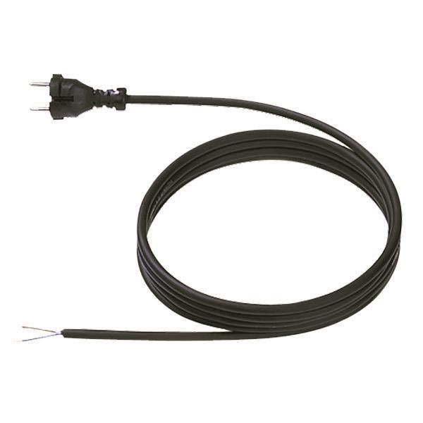 Bachmann Zuleitung H07RN-F 2x1,0 246.185 3m schwarz 24G/AEH