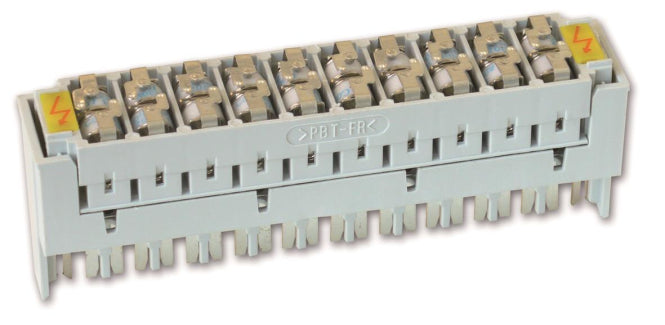 CobiNet 104233 LSA-ÜsAg-Magazin 2/10 8x6 2p 230V 10kA Fail-Safe Bauform H