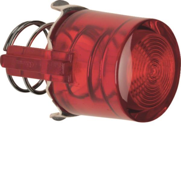 BER S1930 Tasterknopf für Druck- 1229 taster und Lichtsignal E10 rot trans