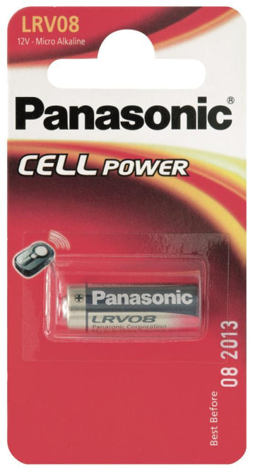 Panasonic Knopfzelle LRV08 Alkaline 12V *Blister a 1 Stück