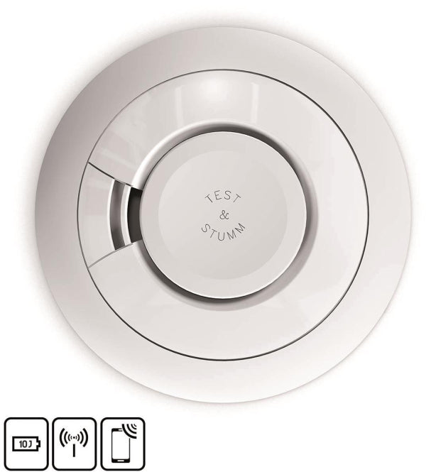 EI Rauchwarnmelder Profi-Serie Ei650iW Funkvernetzbar mit Ei600MRF,AudioLINK
