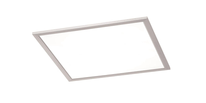 TRIO Anbaupanel/Deckenleuchte 674014507 25W 2500lm 3000K dimmb. 450x450mm nickel