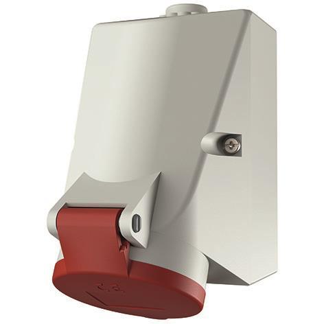 Mennekes 16A5P 6H400V Wanddose 419 TwinCONTACT IP44