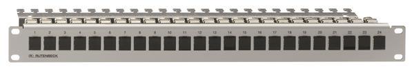 RB Patchpanel PP-UM-Cat.6A iso-24/24/1 Cat.6A 24 Port mit 24 Modulen 239101000