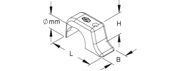 HKL Iso-Nagelschellen 1566 7-11mm