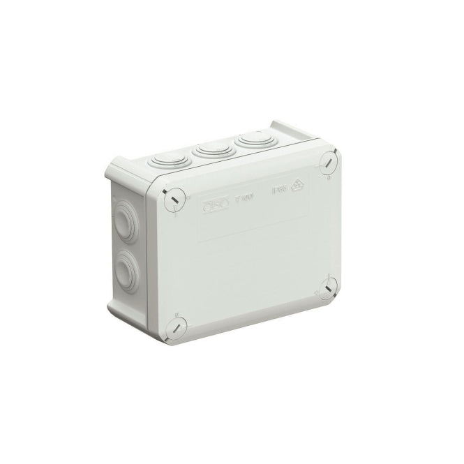 OBO T 100 Kabelabzweigkasten m.Einführungen 150x116x67 PP lgr 2007077