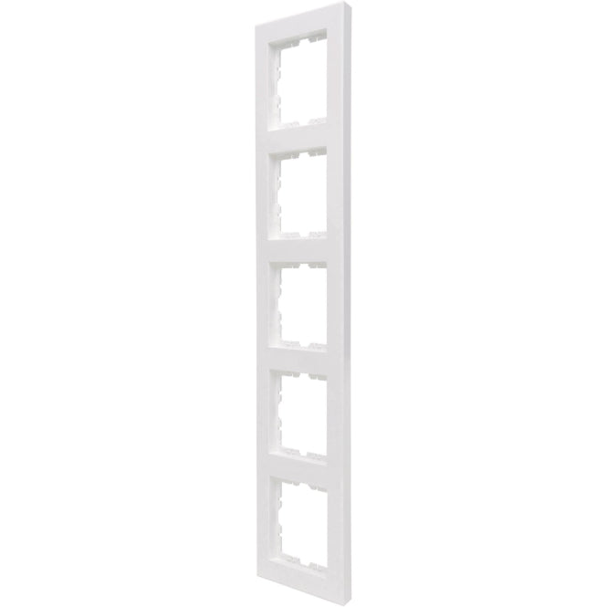 Kopp HK07 PURE Abdeckrahmen 5f 407229008 reinweiß