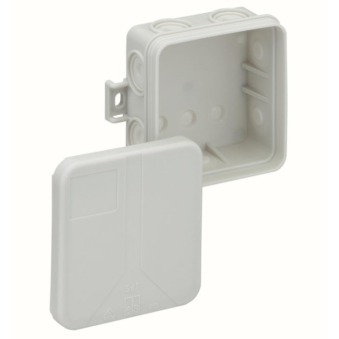 SPELS Abzw-Kasten leer SD 7 ** 33290701 grau rote Reihe