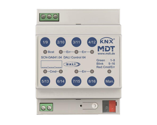 MDT SCN-DA641.04 DALI Control 64 Gateway 4TE REG
