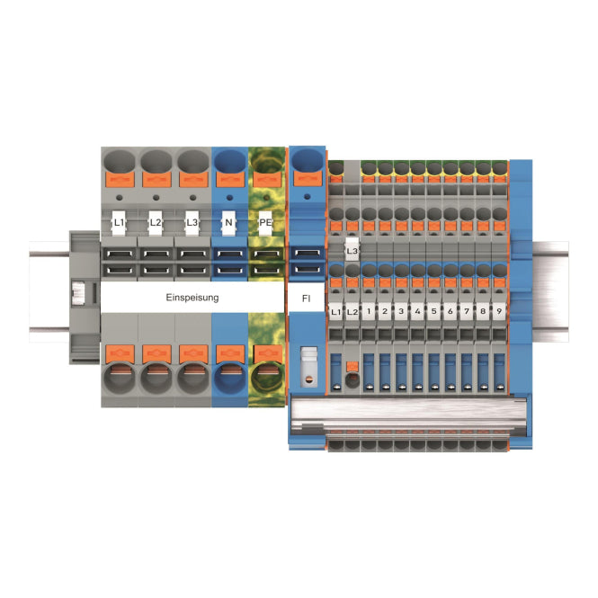 WAGO 821-107 TOPJOB S-Unter- verteiler-Set,mit Drücker