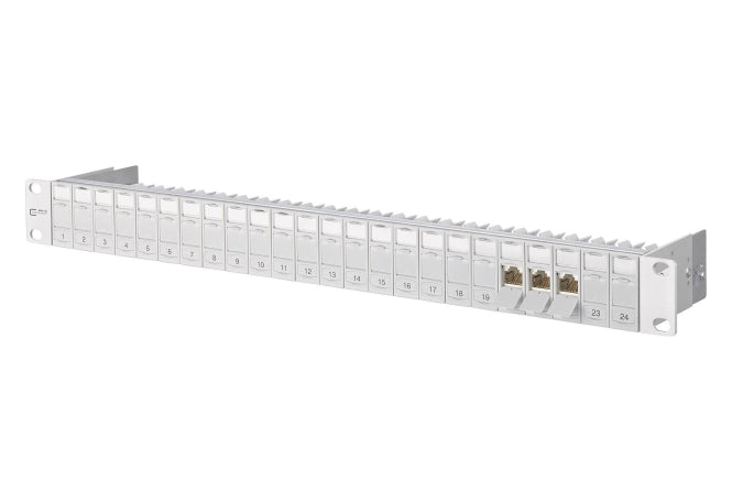 Metz Patch-Panel Modul 24x8 Cat6A 130920-E 24 Port