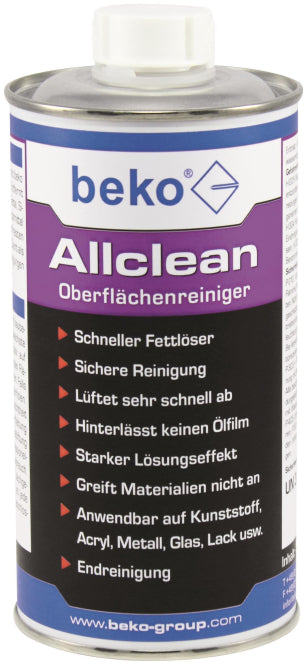 BEKO Universal-Oberflächenreiniger !!! 500ml Dose Allclean 2661200