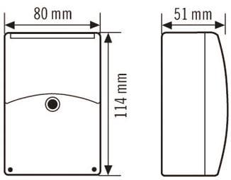 ESYLUX AP Dämmerungsschalter CDS-A/T mit Zeitschaltuhr RK39500010040