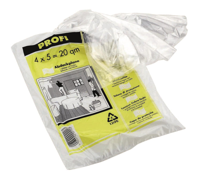 Cimco Abdeckplane Ld-Pe 4x5m 145006 Folienstärke 0,018mm