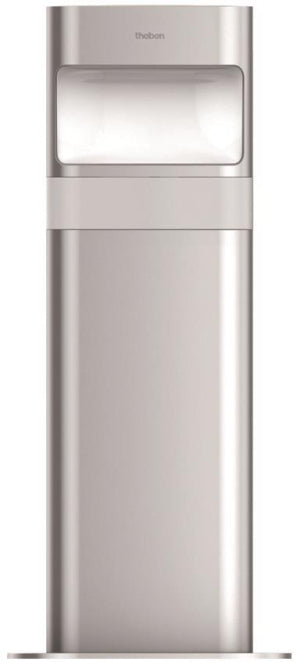 Theben LED-Poller-Leuchte theLeda D B AL (kurz) m.Bew.f.Bodenmontage 8 1020905