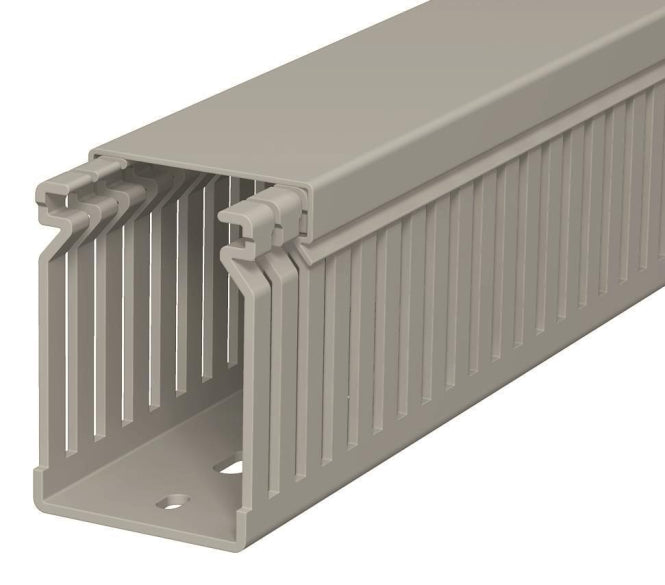 OBO LK4 60040 Verdrahtungskanal 60x40x2000 PVC steingrau RAL7030 6178031