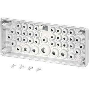 HENS Anbauflansch mit MIFP38 Elastischen Dichtmembranen